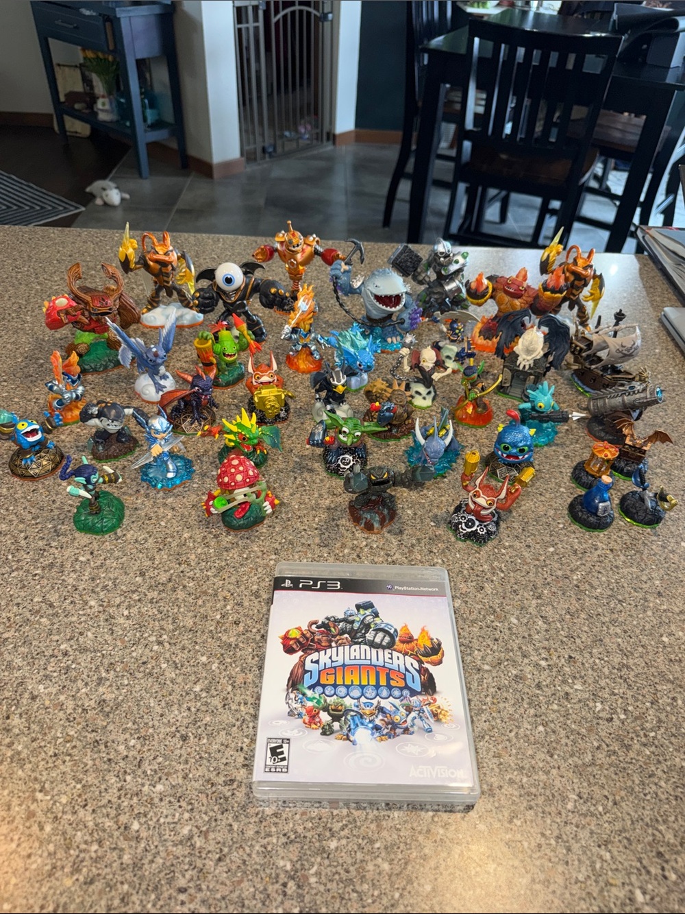 Skylanders Figures with PS3 Game